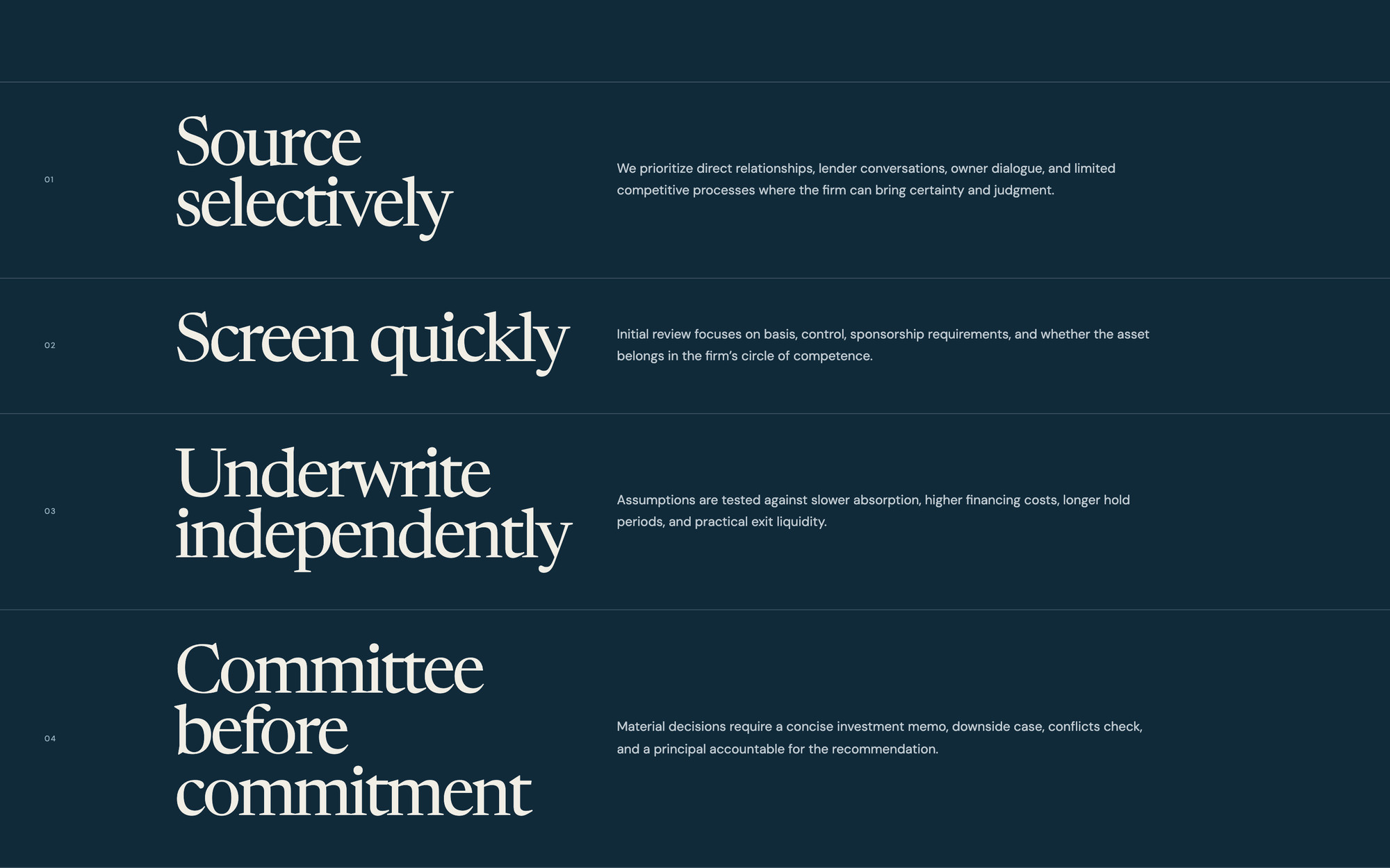 Capital Clarity — Approach