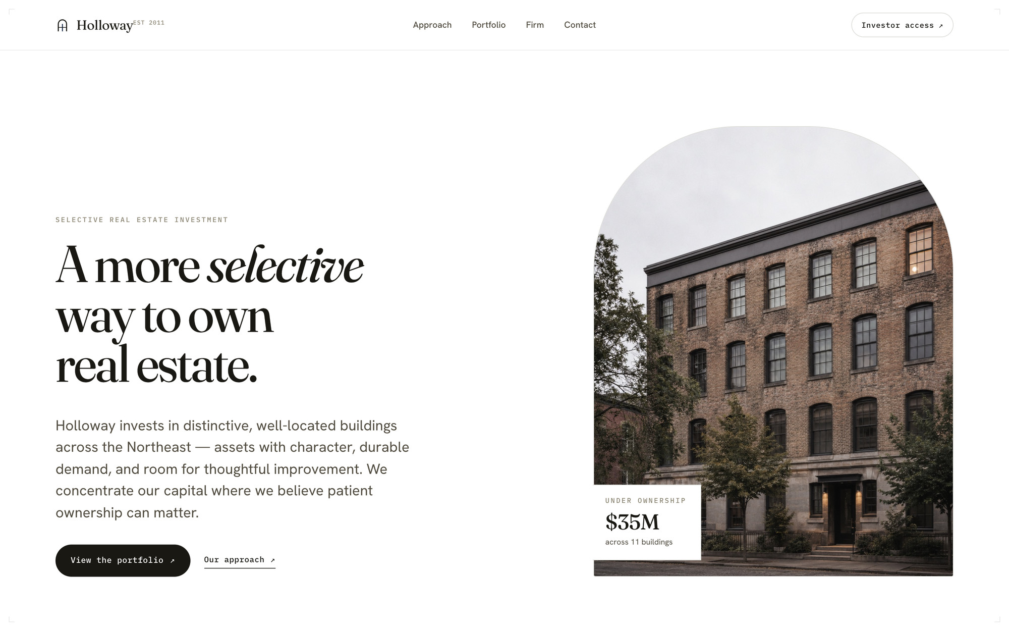Quiet Capital — homepage