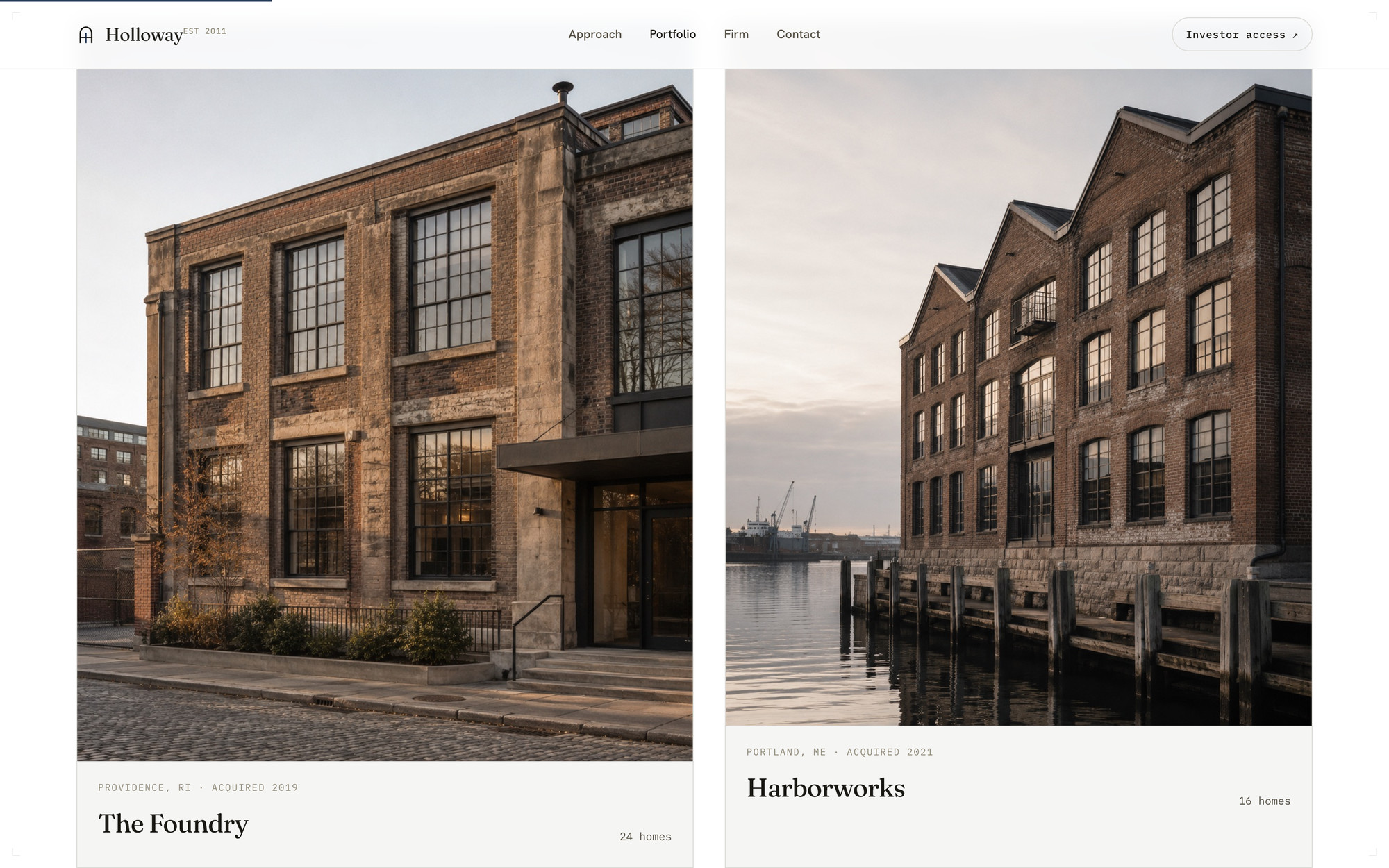 Quiet Capital — Portfolio