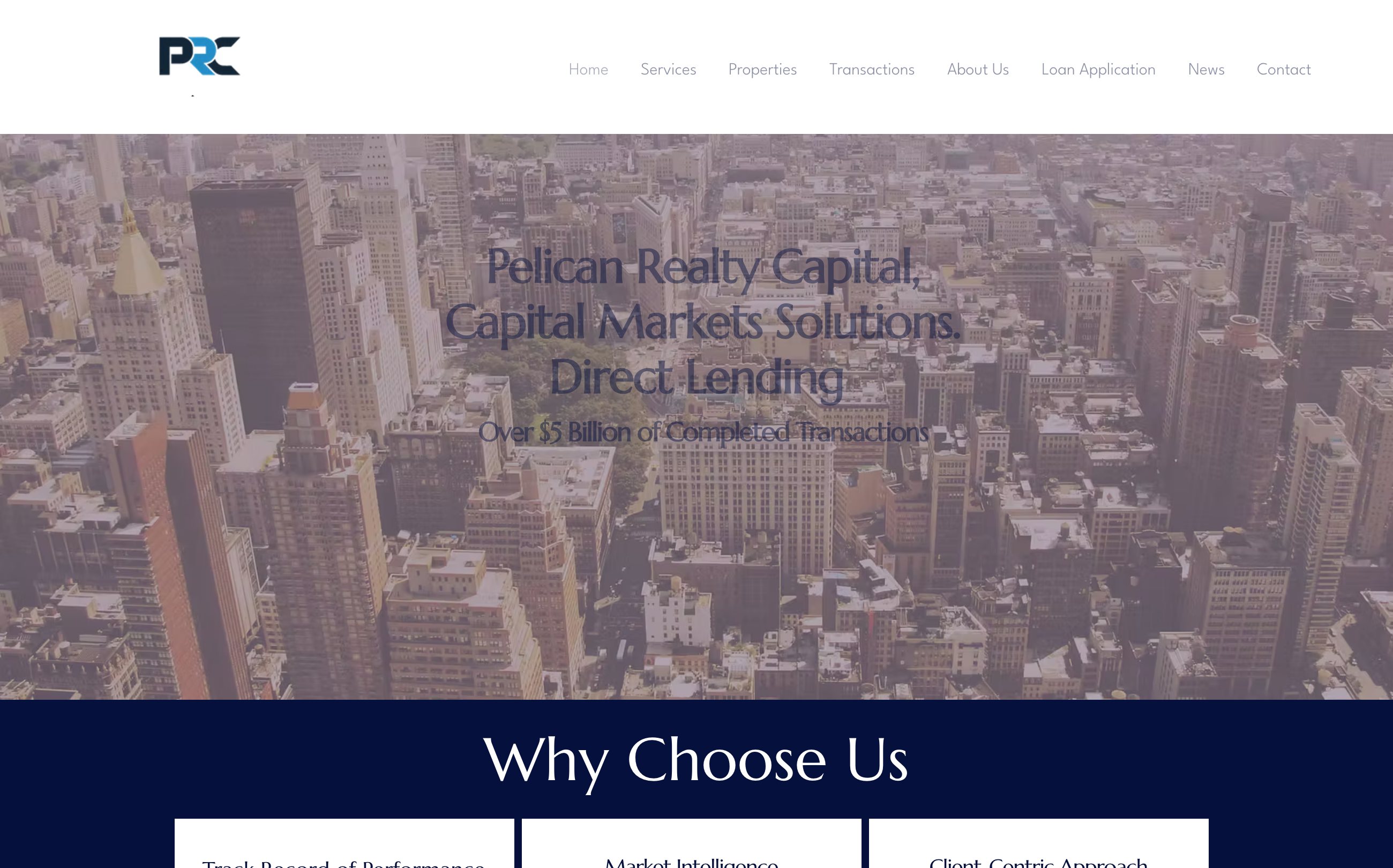Pelican Realty Capital — the previous site